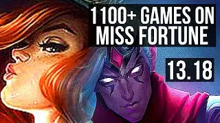 MISS FORTUNE & Janna vs VARUS & Senna (ADC) | 1.8M mastery, 1100+ games | EUW Grandmaster | 13.18