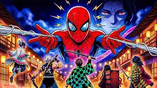What If Spider-Man Landed In Demon Slayer Universe?