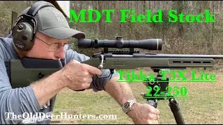 MDT Field Stock Upgrade - Tikka T3X Lite 22-250