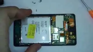 разбор sony xperia LT29i / XPERIA TX