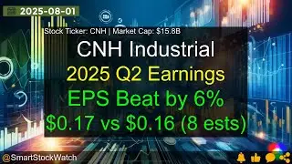 CNH Industrial (CNH|$15.8B) - 2025 Q2 Earnings Analysis