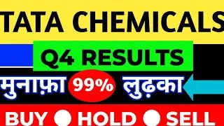 TATA CHEMICALS Q4 RESULTS 2021●TATA CHEMICALS SHARE LATEST NEWS●TATA CHEMICALS SHARE NEWS TODAY●STFL