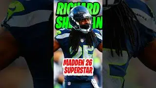 *BEST* RICHARD SHERMAN CB Build Madden 26 Superstar! #shorts