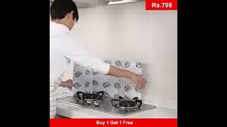 ❇️ Frying Pan Oil Splash Protection Screen Cover Gas Stove Anti Splatter Shield Guard