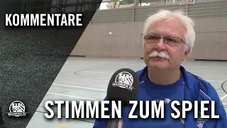Die Stimmen zum Spiel (JFC Frankfurt &ndash; DJK SW Griesheim, U19 A-Junioren, Finale)