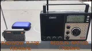 ［REDSUN RP2100］ 開封 & ［RADIWOW R-108 ］/ラジオフィリピン / Radyo Pilipinas