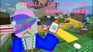 Getting the gummy mask