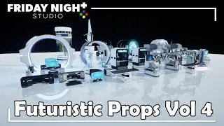 Ultimate Futuristic Props Bundle &ndash; Sci-Fi Pack Vol. 4