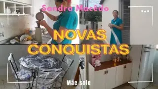 Conquista para o lar//comprinhas//decoração🙏🏻 #maesolo #decoration 
