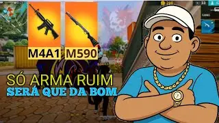 S&oacute; vale arma ruim ser&aacute; que d&aacute; BOM?