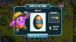 Thundenix lvl 1-4- Monster Legends!