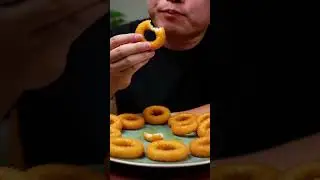 Onion Rings | eating food ASMR mukbang videos