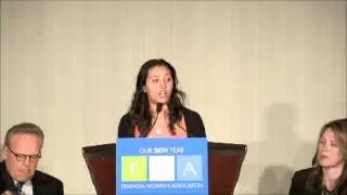 FWA 2013 Annual Dinner - Ashley Jordan - Student Speaker