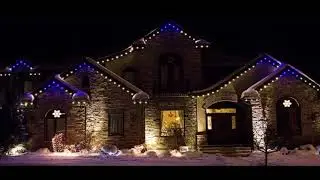 Christmas light Installation Holiday Light installer Service and Cost Omaha NE | MCC Cleaning Omaha