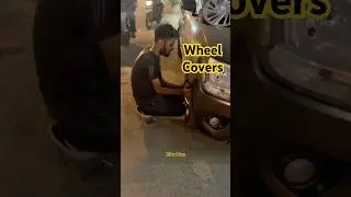 diy fitting wheel Covers in any Cars #shorts #carwheels #wheels #wheelcover #diy #diyvideos #car