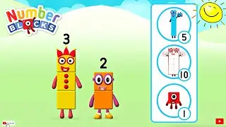 Numberblocks Math Fun - Hide And Seek | Meet Numberblocks 5