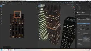 Night Scene Building with Simple Meshes & Textures in Blender 3.4