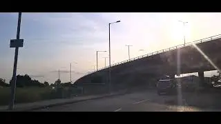 Driving on Chertsey Road Twickenham