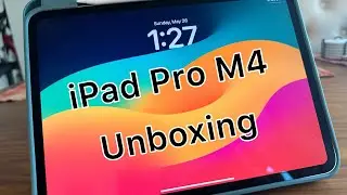 iPad Pro 2024 11” M4 Unboxing + accessories
