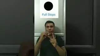 Full Stop #symbols #learning #english #isl #shorts