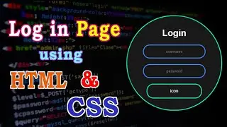 Login Page in HTML & CSS