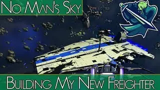No Man's Sky | NMS Live Stream | Freighter Build | NMS ChillStream
