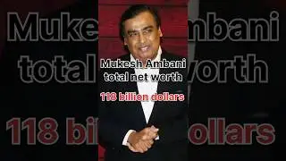 Mukesh ambani net worth per second#viral #billionaire