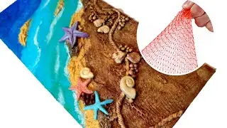 Mixed Media 3D Clay Art /Texture Techniques for beginners/#mixedmediaart #3dclayart