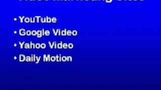 Traffic Generation Part 14 - Take Advantage of Video Websites