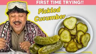 Tribal People's Hilarious Reaction When Trying PICKLED CUCUMBER: First Time Villagers Trying