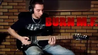 Five Finger Death Punch - Burn M.F. (Guitar Cover)