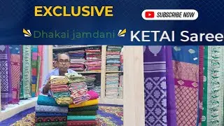 Bengali Traditional Sarees || Jamdani Weaving Sarees || Summer Friendly Sarees ||