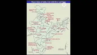 Major Dams of India🇮🇳: List with River and State......#maps #dam #state #river ...