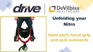 Getting to Know the RTL10266TWHL Nitro&trade; 3-Wheel Rollator