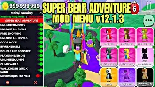 Super Bear Adventure Mod Menu v12.1.3 - Free Shopping & Unlock All Skin Super Bear Adventure Mod Apk