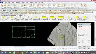 THIẾT KẾ PIJAMA TRÊN -GERBER ACCUMARK