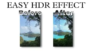 Easy HDR  tutorial