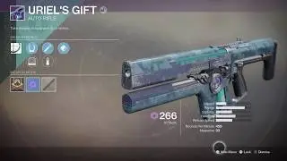 Destiny 2- Uriel's Gift Awesome New Legendary Omolon Auto Rifle