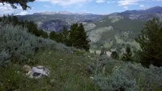 Big Horn Mountains Descend to Johnny Creek aboard WR250X