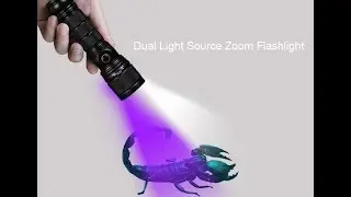 Фонарик CREE / 395NM UV LED для охотника на скорпионов