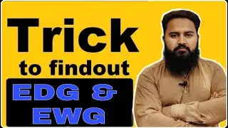 Trick ko Find Electron Donating & Electron Withdrawing Groups
