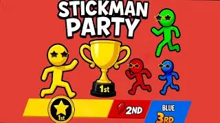 CHOOSE MAP  🏆🤔 Stickman party 🥰 | Gameplay 1 2 3 4 Player