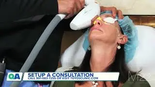 Dr. Toyos TV interview about Dry Eye Disease and Treatment - ABC Q and A segment