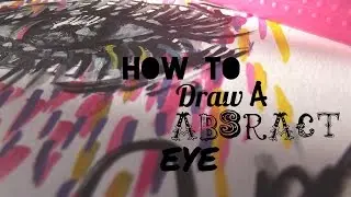 How to draw a abstract eye