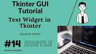 Text area In Tkinter(GUI) with Python #14👍