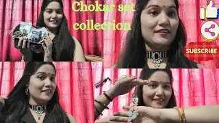 CHOKAR SET KE COLLECTION✨🫰 || Kshama's diaries|| Collection video || Vlog|| YouTube Video