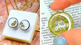 3 Most Amazing DIY ideas from epoxy resin/ cutest jewelry DIY/ Fancy resin ideas