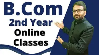 B.com 2 year online classes | Bcom Online Classes 2022
