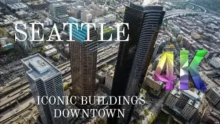 usa Seattle Highlights inside the | The Most Famous Landmarks | Iconic Building Tour on Foot  4K