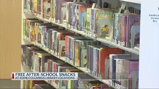 Columbus libraries offering free after-school snacks